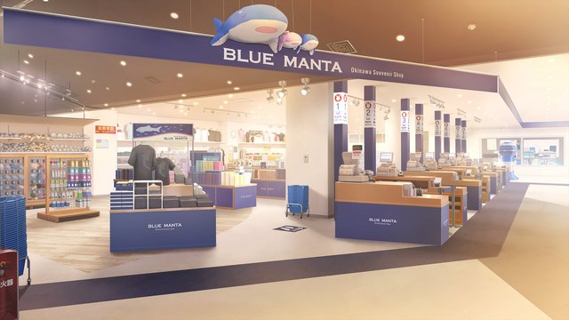 Okinawa Churaumi Aquarium BLUE MANTA